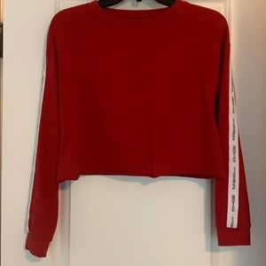 Red NYC 1982 crop top